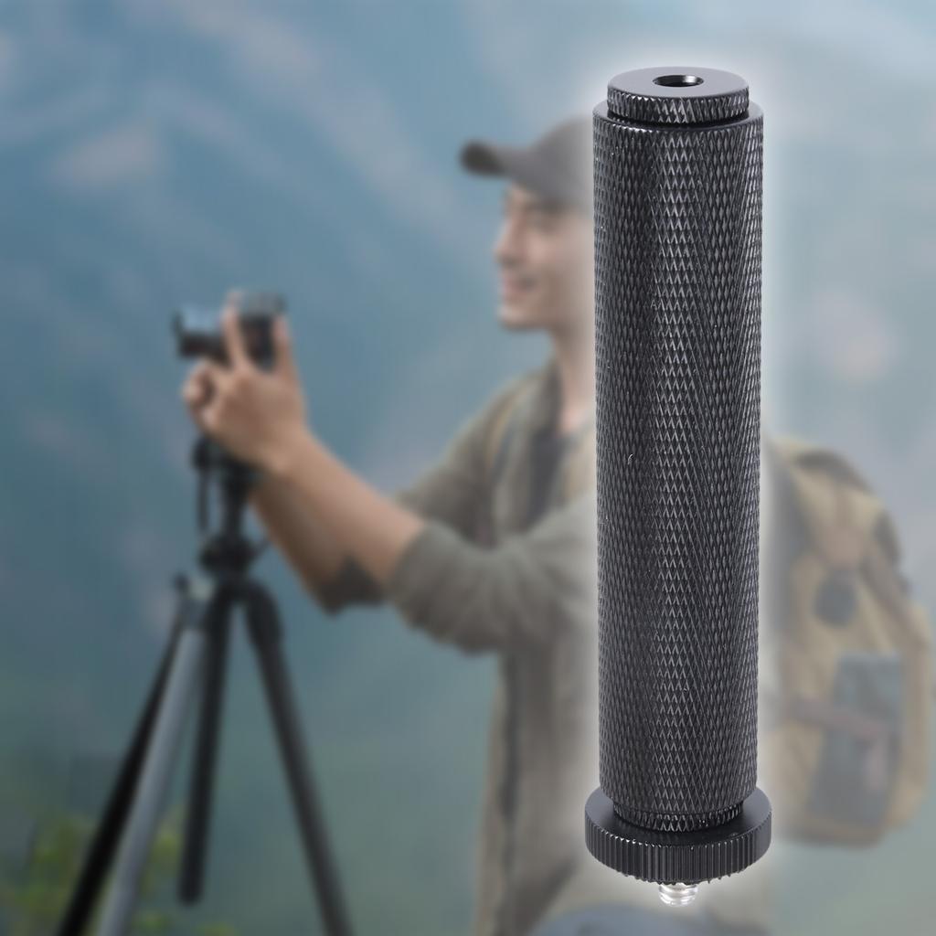 Металлическое крепление для штатива, монопод, удлинительный стержень, штатив с резьбой 1/4" для штатива-стабилизатора для экшн-камеры DSLR