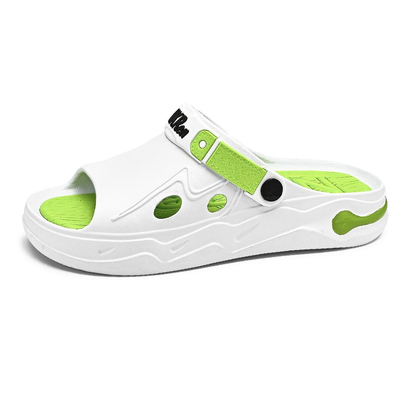 Fashion New Summer Fashion Men's Light Sandals Breathable Wading Thick Sole Leisure Sports Beach Slippers EVA Walking Men's Shoes