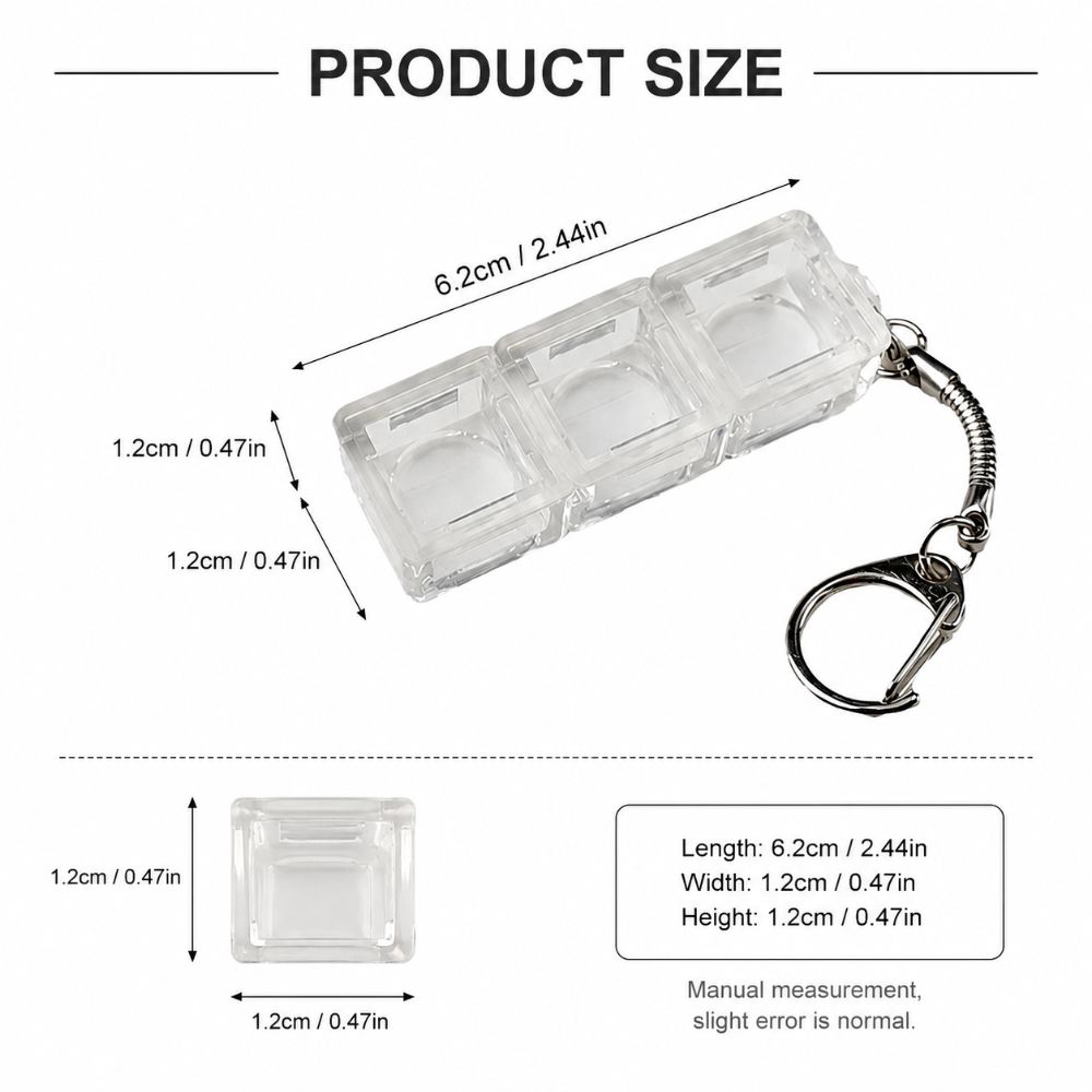 Anxiety Relief Finger Clicker Decompression Keyboard Tester Creative Keyboard Fidget Toy Home