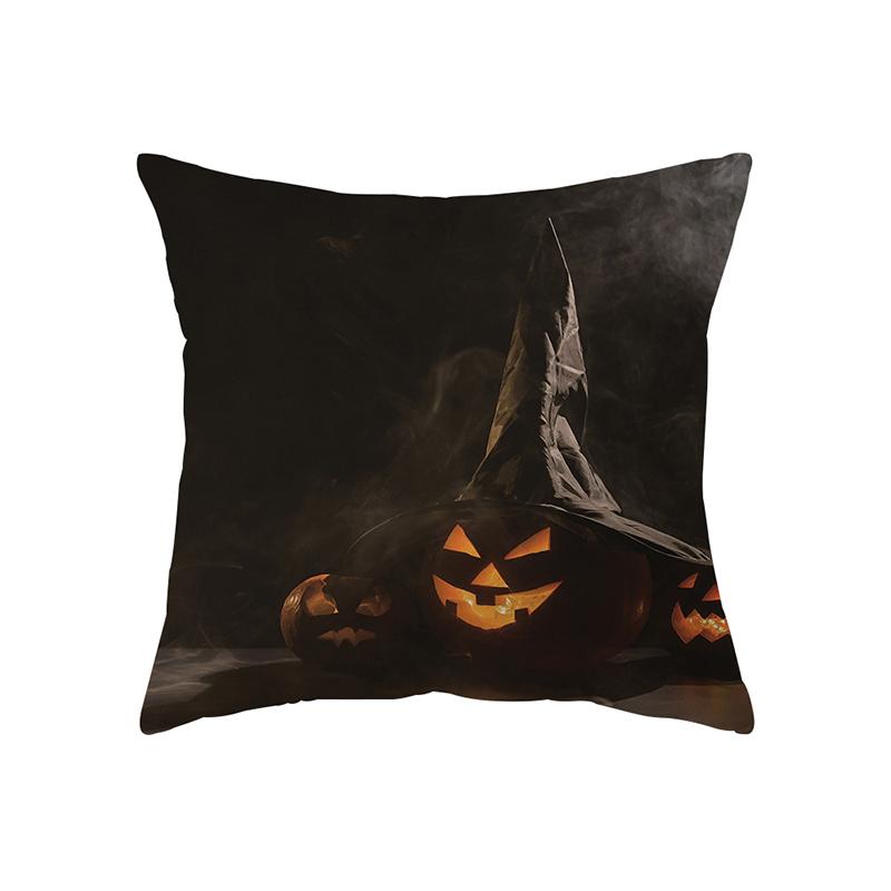 Pumpkin Collection Halloween Theme Pillow Cover Sofa Cushion  Holiday Gift Party Decoration Home Decor