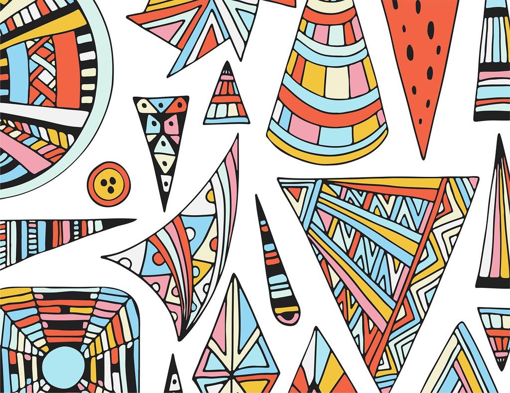 Szklana Płyta Deska Do Krojenia 52X40 Pop Art