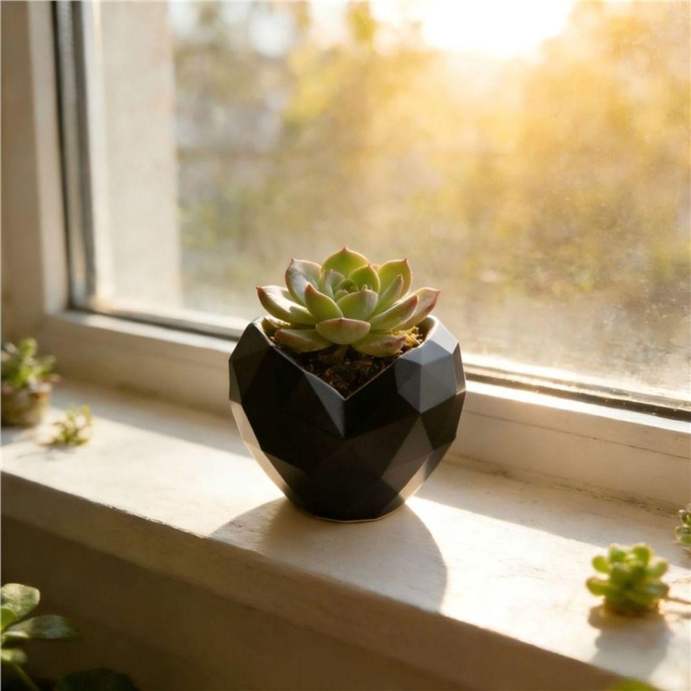Small Capacity Love Flower Pot Gardening Supplies Plant Container Indoor Decor