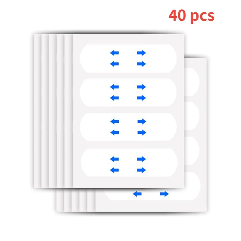 40-120PCS V-Shape Face Wrinkle Sagging Skin Adhesive Tape Lifting Face Stickers Invisible Transparent Thin Face Patche Lift Tool