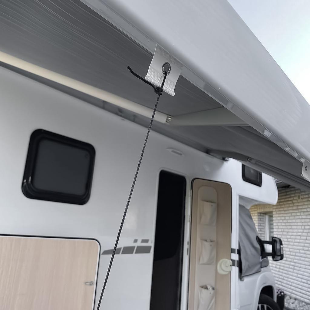 Простая установка тента Крючки для труб Проушины для труб Крючки для караванов Автодома Солнцезащитный козырек Легко скользящие направляющие Аксессуары