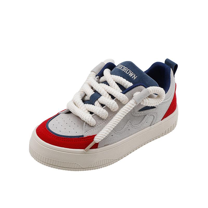 Кроссовки женские туфли весна 2024 новые ретро маленькие белые туфли женские уличные охотничьи повседневные туфли для сноубординга обувь для женщин