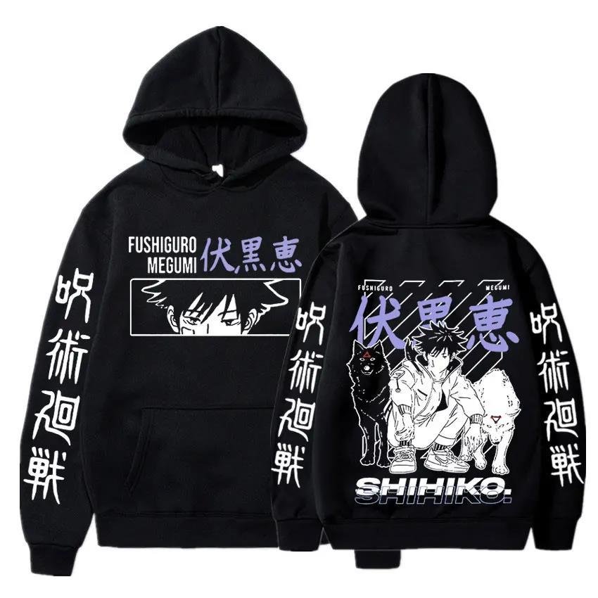 Japanese Anime Jujutsu Kaisen Hoodies Yuji Itadori Cartoon