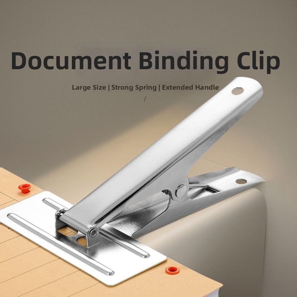Heavy-Duty Binder Clip Large Document Binding Clip Voucher Binding Clamp Financial Office