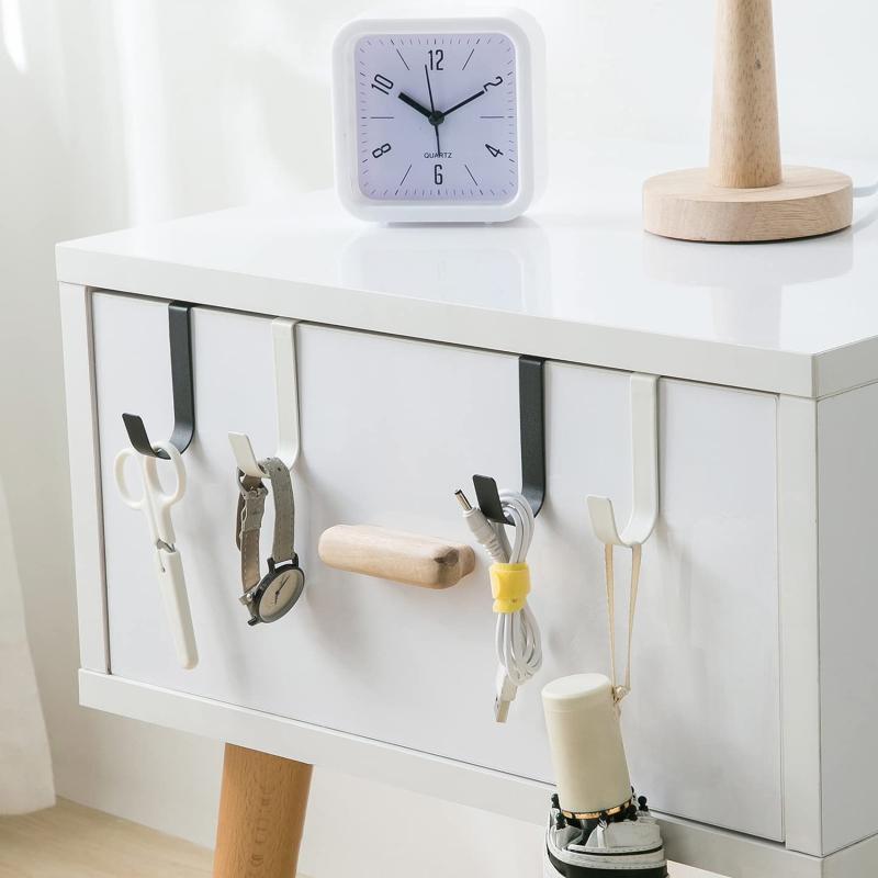 Multi-Purpose Hooks Kitchen Cabinet Door Back Hook Hanging Rack Clothes Storage Hook