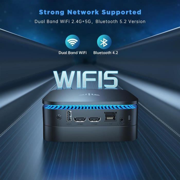 Мини-ПК - NiPoGi - AK1 PLUS - Intel Alder Lake-N100 - 16 ГБ ОЗУ - 512 ГБ SSD