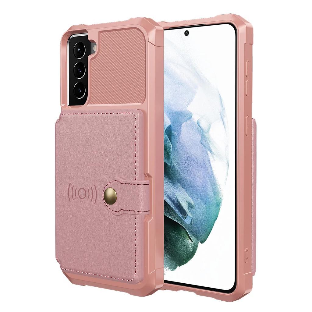 Магнитный Кошелек Кожаный Чехол Для Samsung Galaxy S25 Ultra S24 S23 S22 Plus S21 FE A16 A54 A55 A25 A15 A35 A24 Подставка Чехол-Кардхолдер