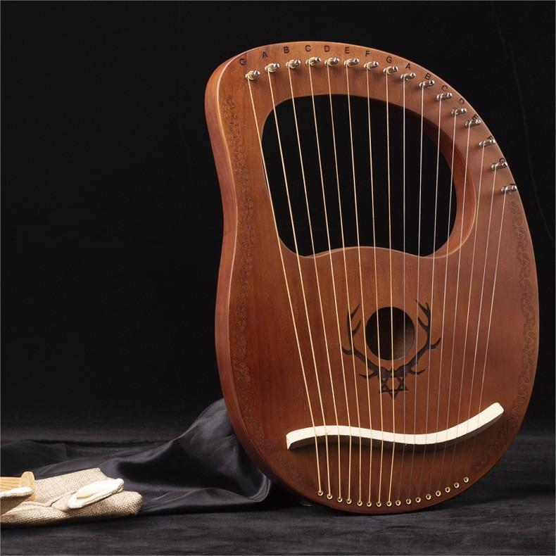 16 струн LyHarps Музыкальная лира Арфа Деревянные музыкальные инструменты Ударные Мини-арфа Лира Лира Портативные струнные инструменты Подарки