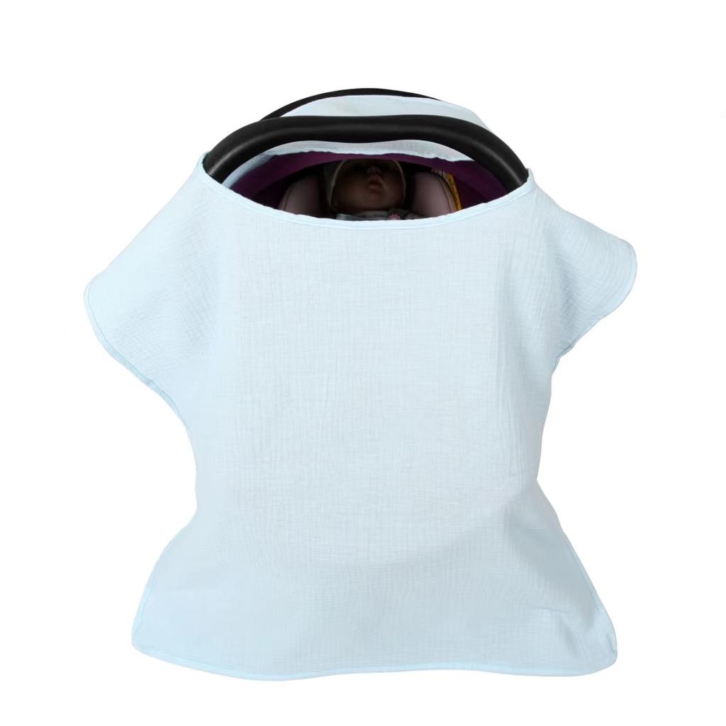 Чехол для кормления грудью в итальянском стиле из чистого хлопка, чехол для матери и ребенка, чехол для детской коляски