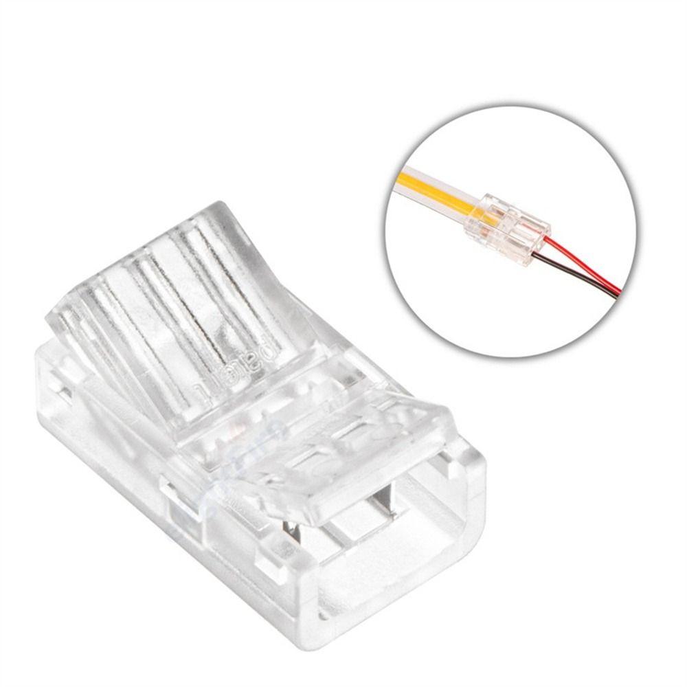 10mm Corner Connectors Lights Fixed Clamp LED Connectors LED Strip Connector COB Strip Connector