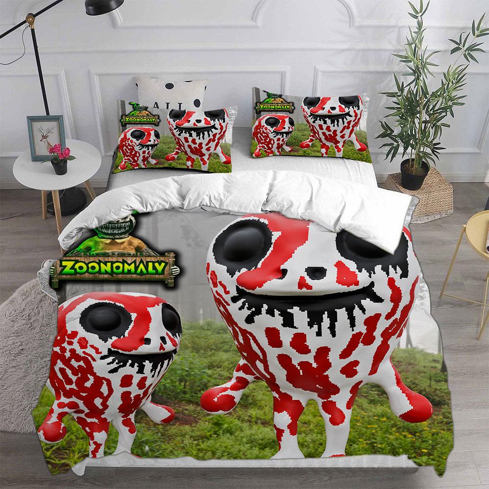 Игра Zoonomaly Постельное белье Комплекты Одеяло Одеяло Покрывало Пододеяльник Наволочка 2-3 предмета Комплекты Украшения для спальни Домашний текстиль