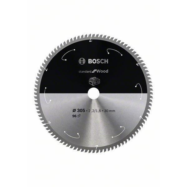 Lame De Scie Circulaire - BOSCH - Standard for Aluminium - 305 Mm - 96 Dents - 30 Mm Alésage