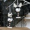 Halloween Decorations Ins/ Style Horn Devil Wind Chime Ghost/ Festival Home Festival Resin Pendant