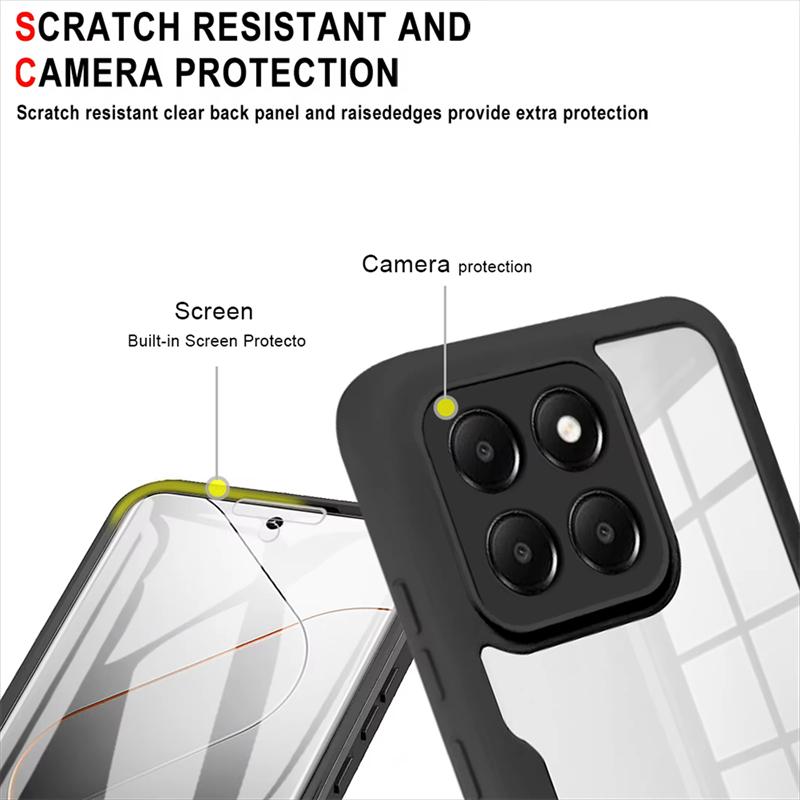 360 Full Phone Case For POCO X7 X6 M6 X5 X4 X3 Pro 5G Screen Protector Cases For POCO F7 Ultra F6 F5 M4 M3 Pro X3 NFC C65 Cover