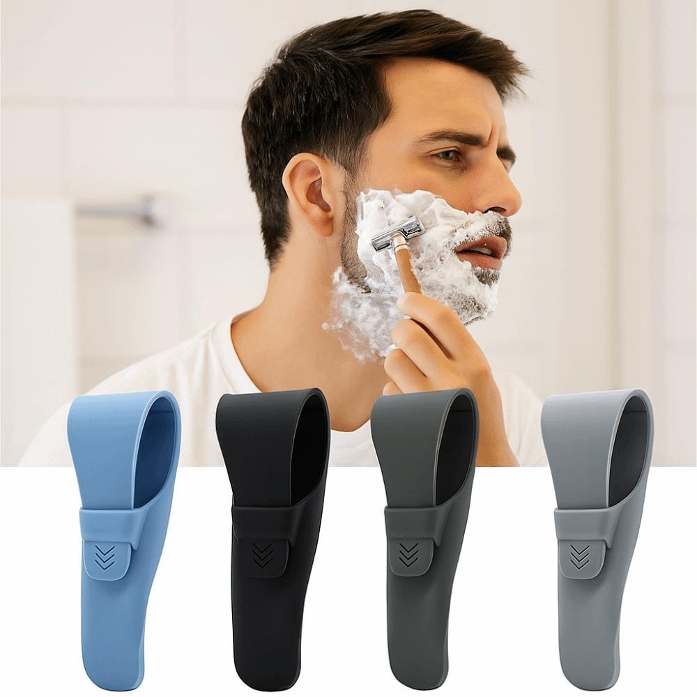 2Pcs Waterproof Manual Shaver Case Silicone Razor Cover Manual Shaver Protector  Home