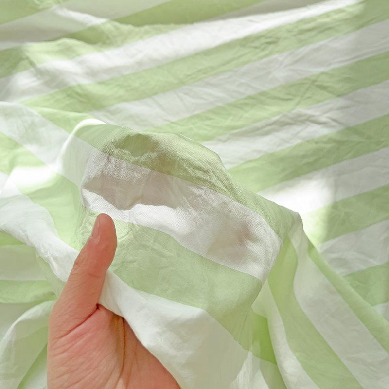 Купить полосатую грязную простыню из стиранного хлопка поштучно, тонкое покрывало для весны и лета, оптовая продажа простыней для студенческого общежития.