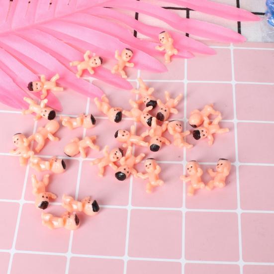 30 шт. Мини-фигурки для младенцев, многоразовые детские украшения, несъедобные украшения для торта