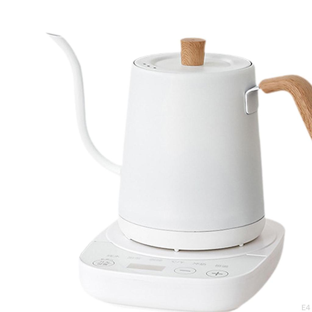 Электрический чайник с гусиным носом для пуровера, кофе для дома, кемпинга