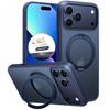Torras Ostand Pro - Case For Iphone 17 Pro Compatible With Magsafe (Midnight Blue)