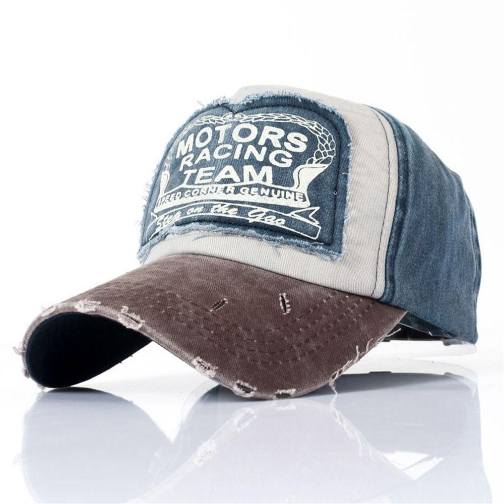 Patchwork Baseball Caps Fashion Letter Hip Hop Hat Dad Hats Snapback Hat Men Women