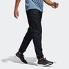 Adidas Дышащие тренировочные свободные трикотажные спортивные брюки мужские низ черного цвета CF9876