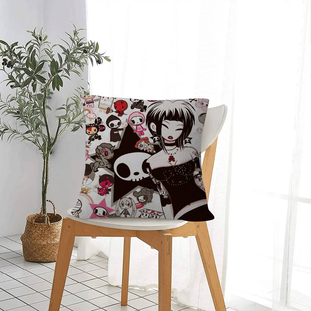 Anime T-Tokidoki-S Pillow Cushion Cover Pillowcase Living Room Sofa Home Decor