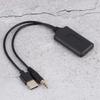 3.5mm0.14in Car AUX Audio Cable Wireless Bluetooth Receiver Adapter HIFI Stereo Music Auto