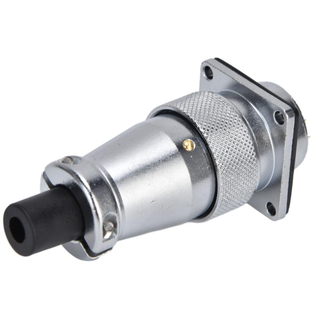 500 В WS24 Авиационный штекерный разъем Водонепроницаемый силовой разъем для авиационной штепсельной розетки