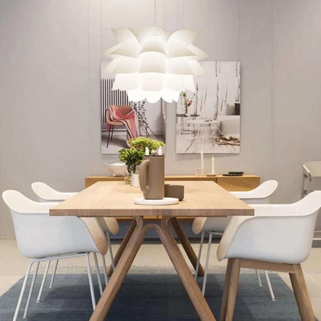 Новый DIY Lotus Подвесной Светильник Потолочные Светильники Современный Северо-Европейский Стиль Украшения