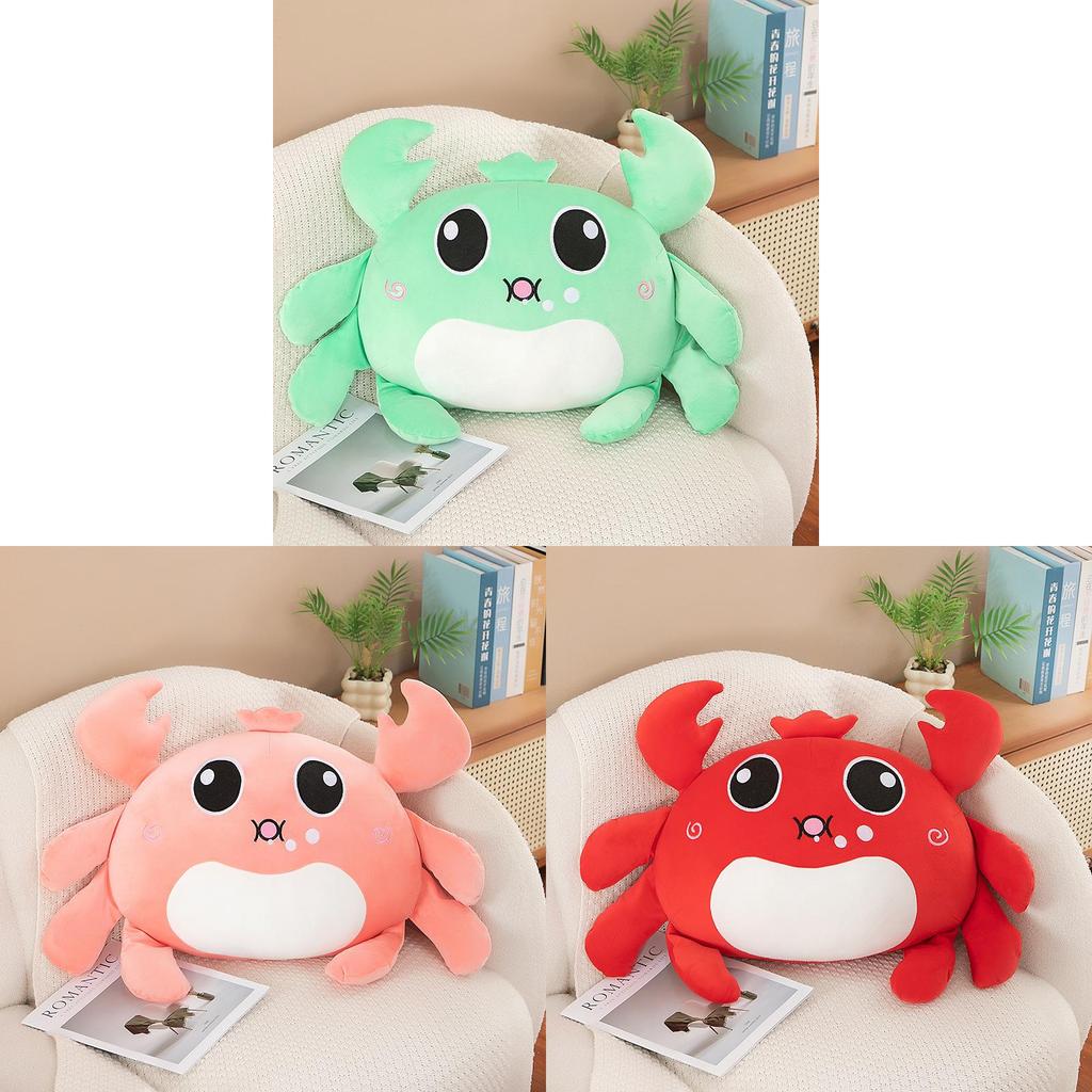 Adorable Plush Crab Toy For Girls Soft And Cozy Cushion Perfect For Kids' Gifts
