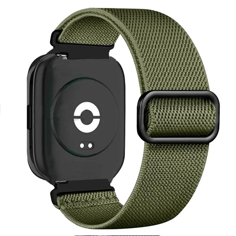 Классический нейлоновый ремешок для Xiaomi Redmi Watch 3 Active/Lite, эластичный сменный браслет Correa Belt для Redmi Watch 3 Lite