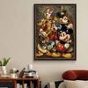 Full Round Diamond Painting Dark-themed Cartoon Characters Art Rhinestone Picture Mosaic DIY 5D Cross Stitch Embroidery Home Decoration