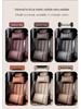 Honda CRV, Accord, Breeze, Civic, Odyssey Headrest: Leather Lumbar Support & Neck Protector