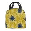 Orla Kiely Bubble Flowers Изолированная Сумка Для Обеда Для Женщин Герметичная Скандинавская Термосумка-холодильник Для Обеда Пляж Кемпинг Путешествия