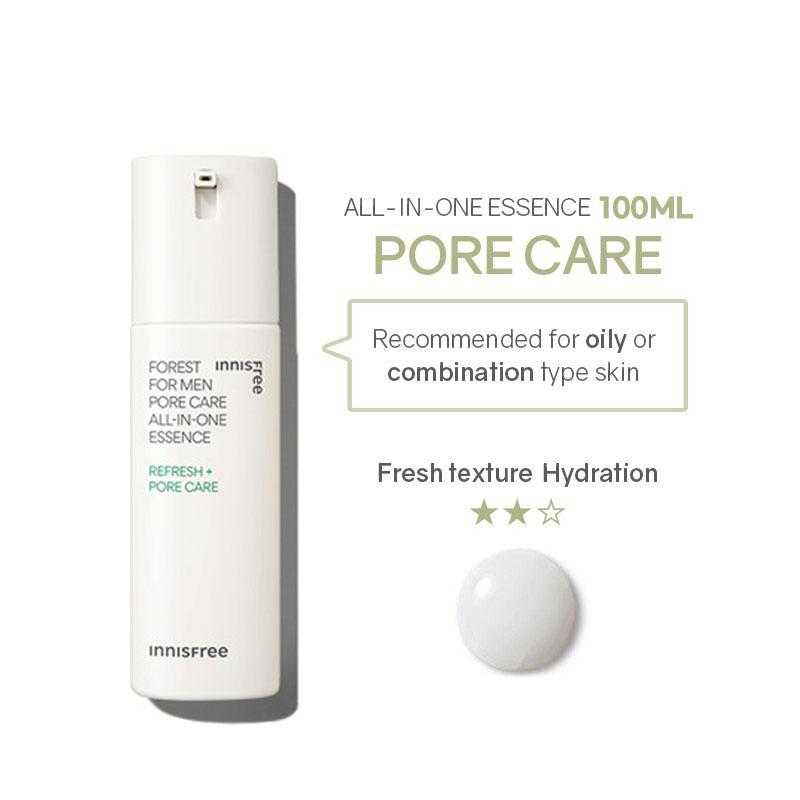 Innisfree Серия «Лес для мужчин» (Универсальная эссенция и очищающая пена для бритья & Fresh Skin & Fresh