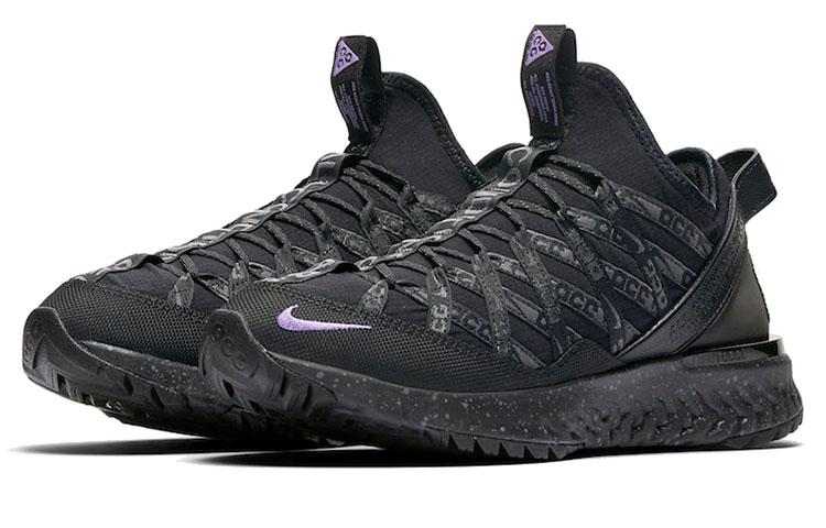 Nike Acg React Terra Gobe Черный Космический Фиолетовый BV6344-001