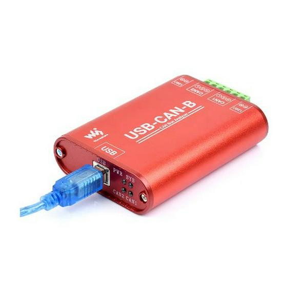 Промышленный USB-анализатор/модуль связи по шине CAN J1939