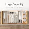 Dinnerware Storage Box Retractable Classification Organization Large Capacity Tableware Tray Cosmetic Jewelry Stationery Drawer