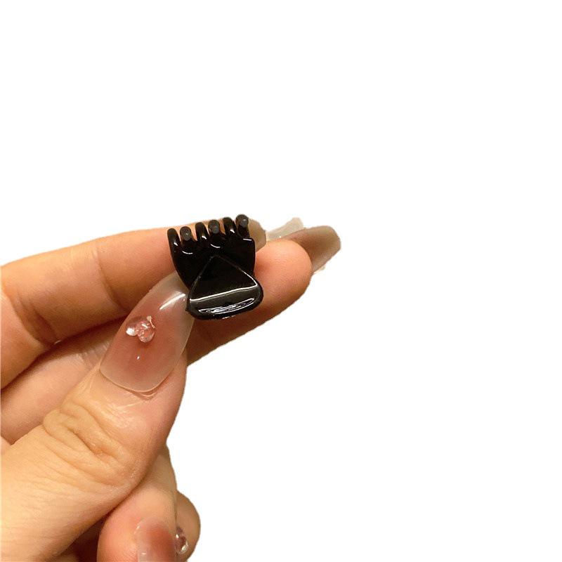 Маленькие заколки-крабики для волос для женщин - Укладка боковой челки и лба