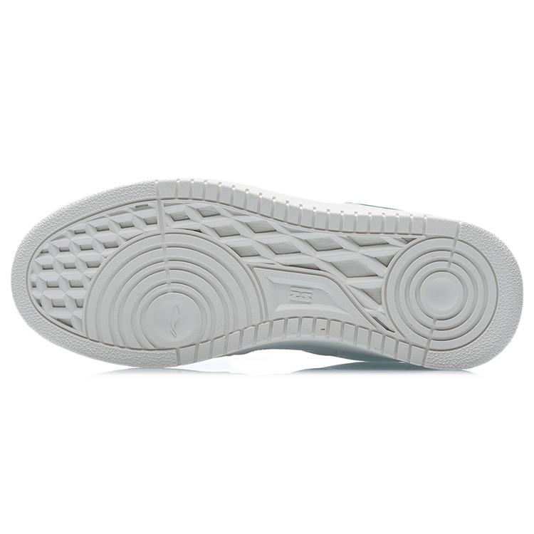 Li Ning Коллекция Tianji Нескользящие, Износостойкие, Легкие Низкие Скейтборд-кеды Женские Бело-зеленые AGCP362-15