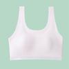 Second-stage development period seamless girls thin middle school students wear breathable skin-friendly small vest girls bra