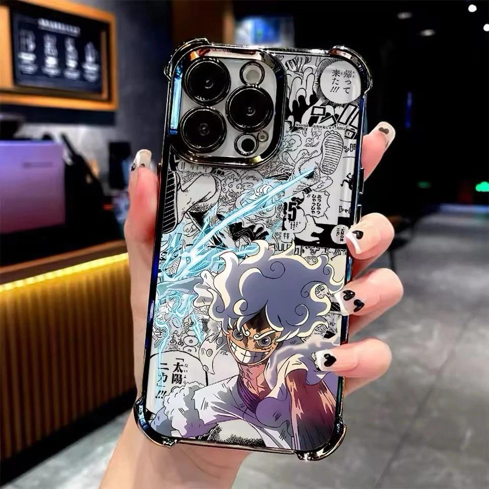Anime Ones Pieces Phone Case For Samsung S26 S25 S24 S23 S22 S21 S20 FE Note20 Edge Plus Ultra 4G 5G Anti Fall Airbag