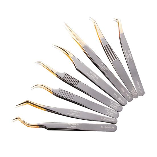 Пинцет для ресниц Профессиональный наращивание ресниц Удаление волос на лице Пинцет для бровей Домашний