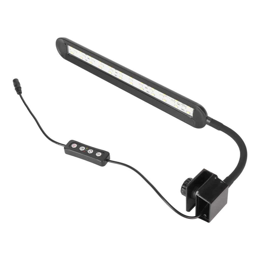 Прикрепляемый светильник для аквариума, многофункциональный, регулируемый по яркости и цвету, светодиодный светильник для аквариума