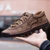 2025 Новые мужские кожаные повседневные туфли на открытом воздухе, удобные, высокого качества, модные, Sot Homme Cassis Anke, нескользящие, Fats Moccasin Trend