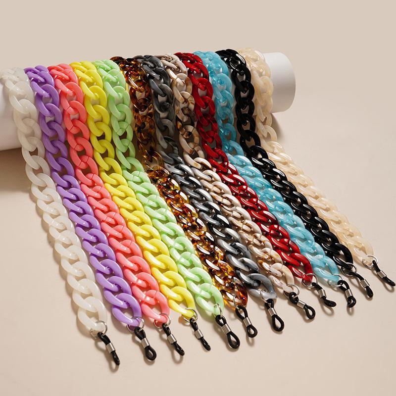 Eyeglass Sunglasses Chain Acrylic Glasses Holder Jewelry Oranments