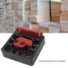8-Hole Dowel Maker Jig Kit Aluminum Alloy Adjustable Dowel Cutter Plate  DIY